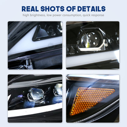 HCMOTIONZ LED Headlights for Toyota Corolla 2011-2013