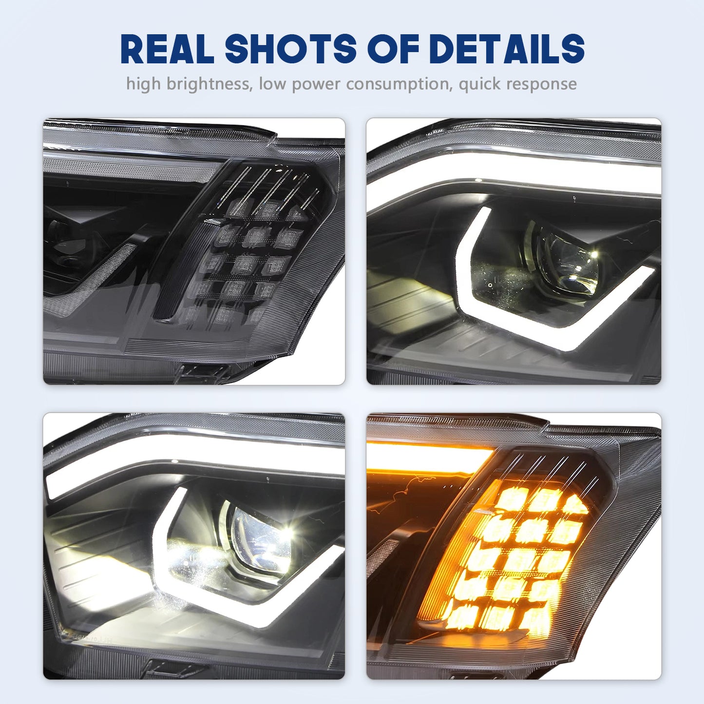 HCMOTION LED Head Lights for Toyota Probox 2014-2025 XP160 Succeed 2014-2020 Familia Van 2018-2025