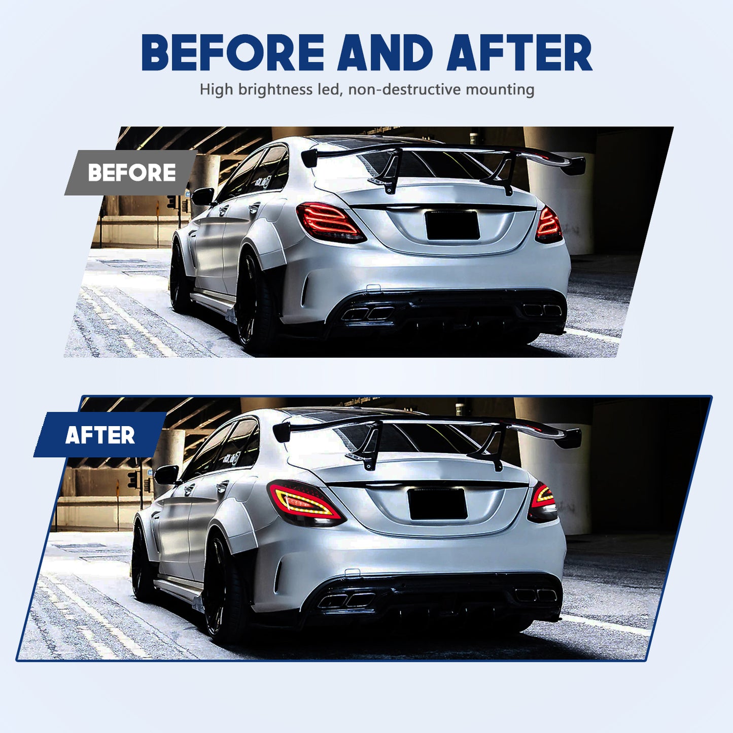 HCMOTION LED Taillghts For Mercedes-Benz C-Class W205 2015-2021