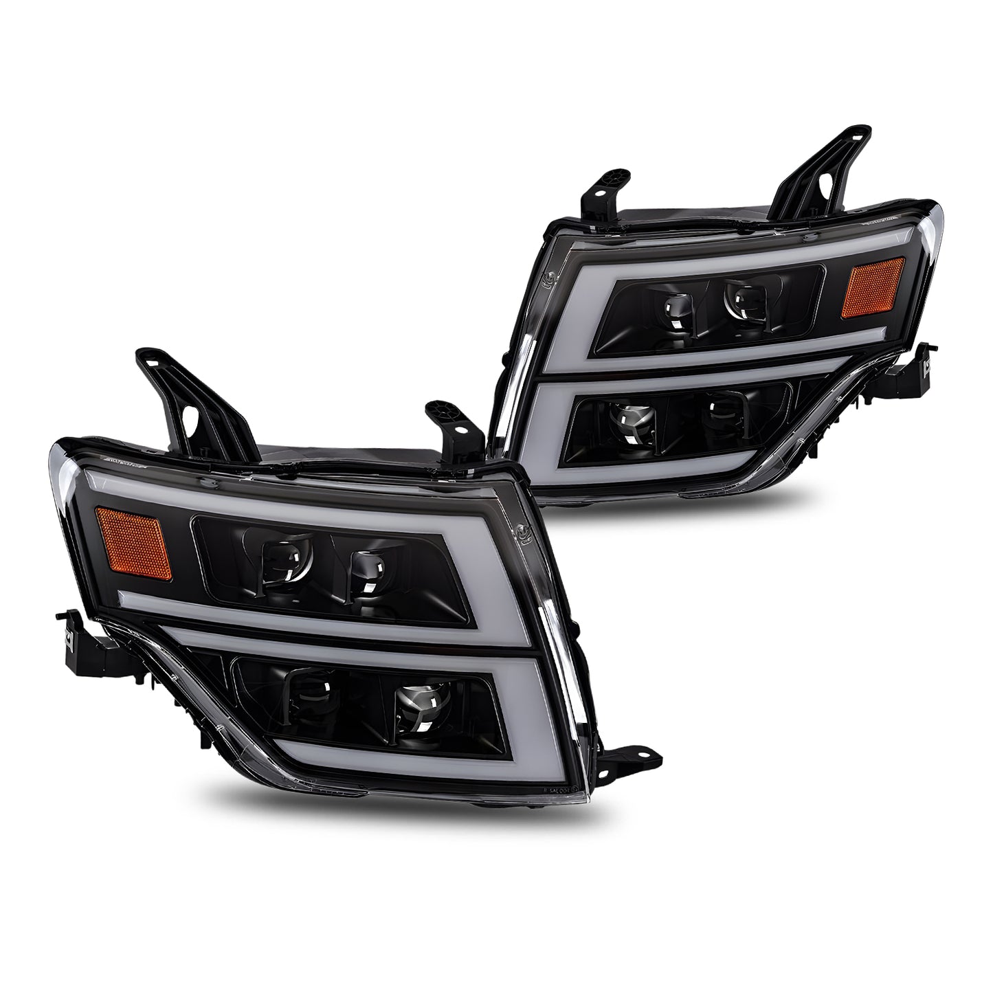 HCMOTIONZ LED Headlishts 2006-2021 For Mitsubishi Pajero V93/V97