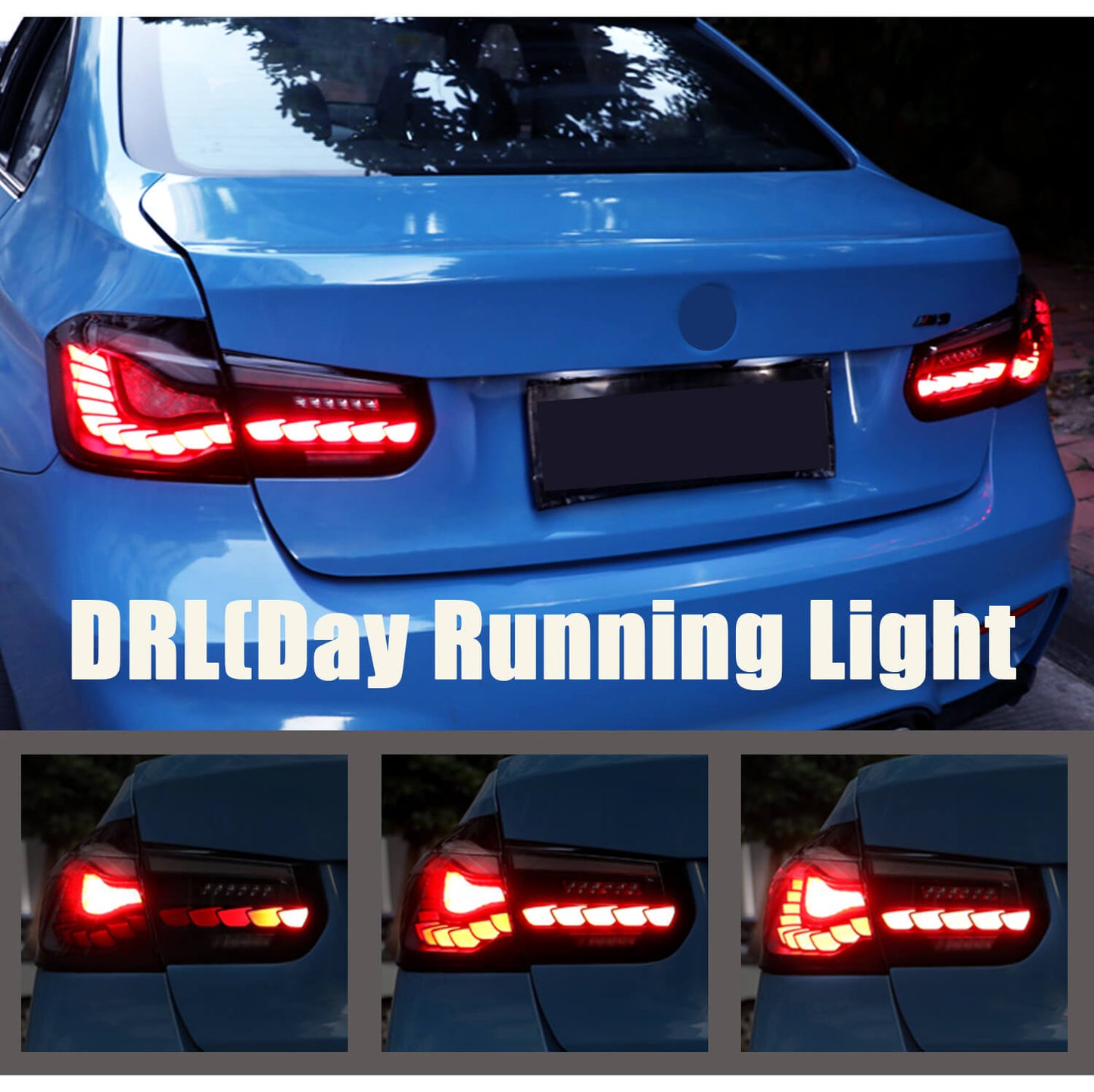 HCMOTION Taillights For BMW 3 Series F30 F80 2012-2018