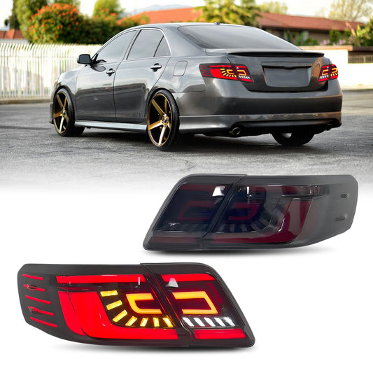 HCMOTION LED Tail Lights for Toyota Camry XV40 Aurion 2007-2011 US Version