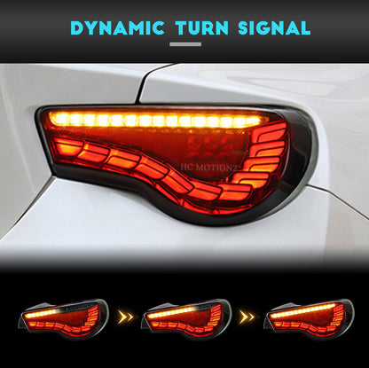 HCMOTION Rear Lamps For Toyota 86 2012-2021 Start UP Animation DRL BRZ FT86 GT86 Scion FR-S LED Tail Lights