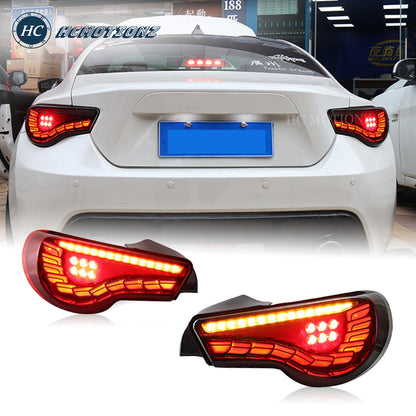 HCMOTION Rear Lamps For Toyota 86 2012-2021 Start UP Animation DRL BRZ FT86 GT86 Scion FR-S LED Tail Lights