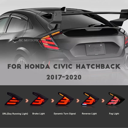 HCMOTIONZ RGB Tail light for Honda Civic Hatchback 2017-2020