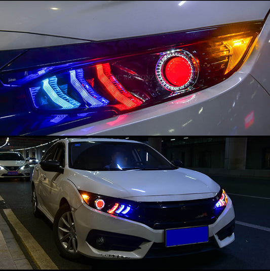 HCMOTION 2016-2021 LED Headlights For Honda Civic