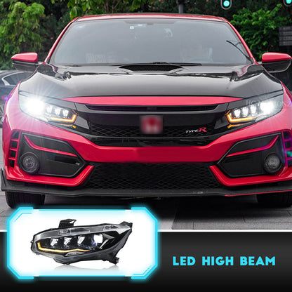 HCMOTION LED Headlights For Honda Civic 2016-2021