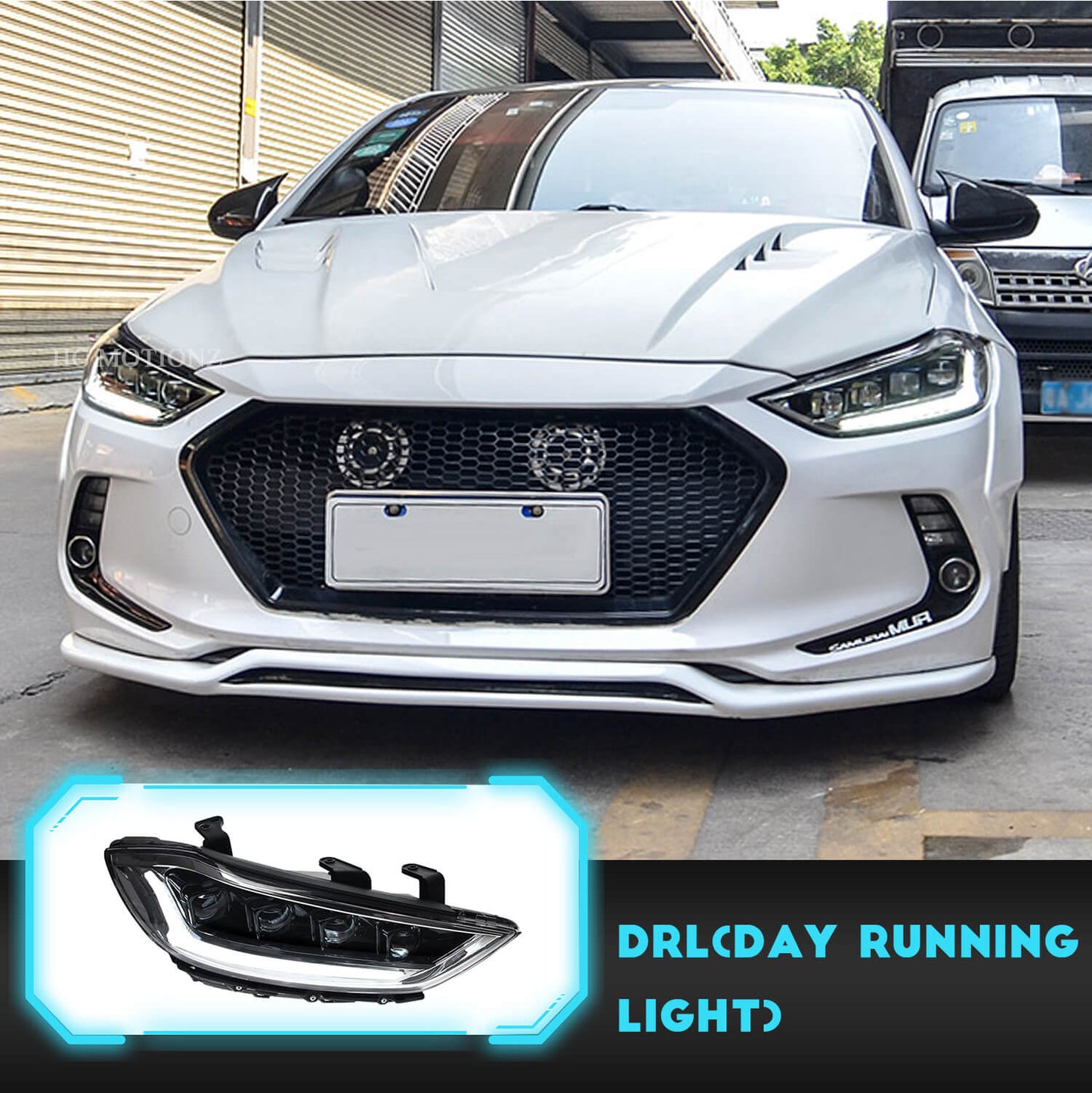 HCMOTION For Hyundai Elantra 2016-2018 Full LED Headlights