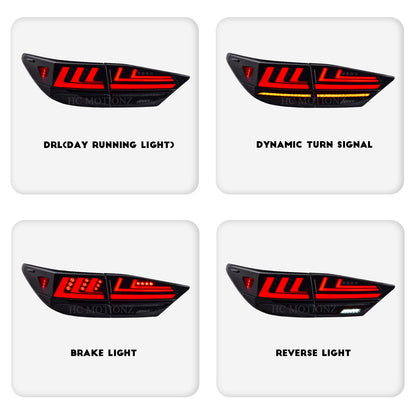 HCMOTION LED Tail Lights For Lexus ES350 ES 300h 2013-2018