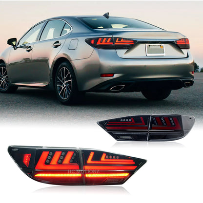HCMOTION LED Tail Lights For Lexus ES350 ES 300h 2013-2018