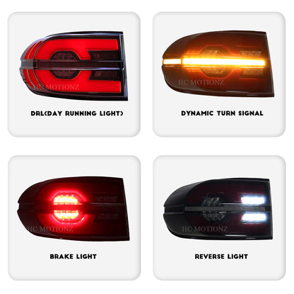 HCMOTION LED Tail Lights For Toyota FJ Cruiser 2007-2015