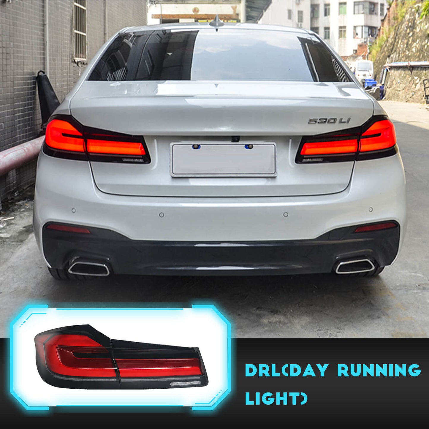 HCMOTION LED Tail Lights For BMW 530 540 2017-2020