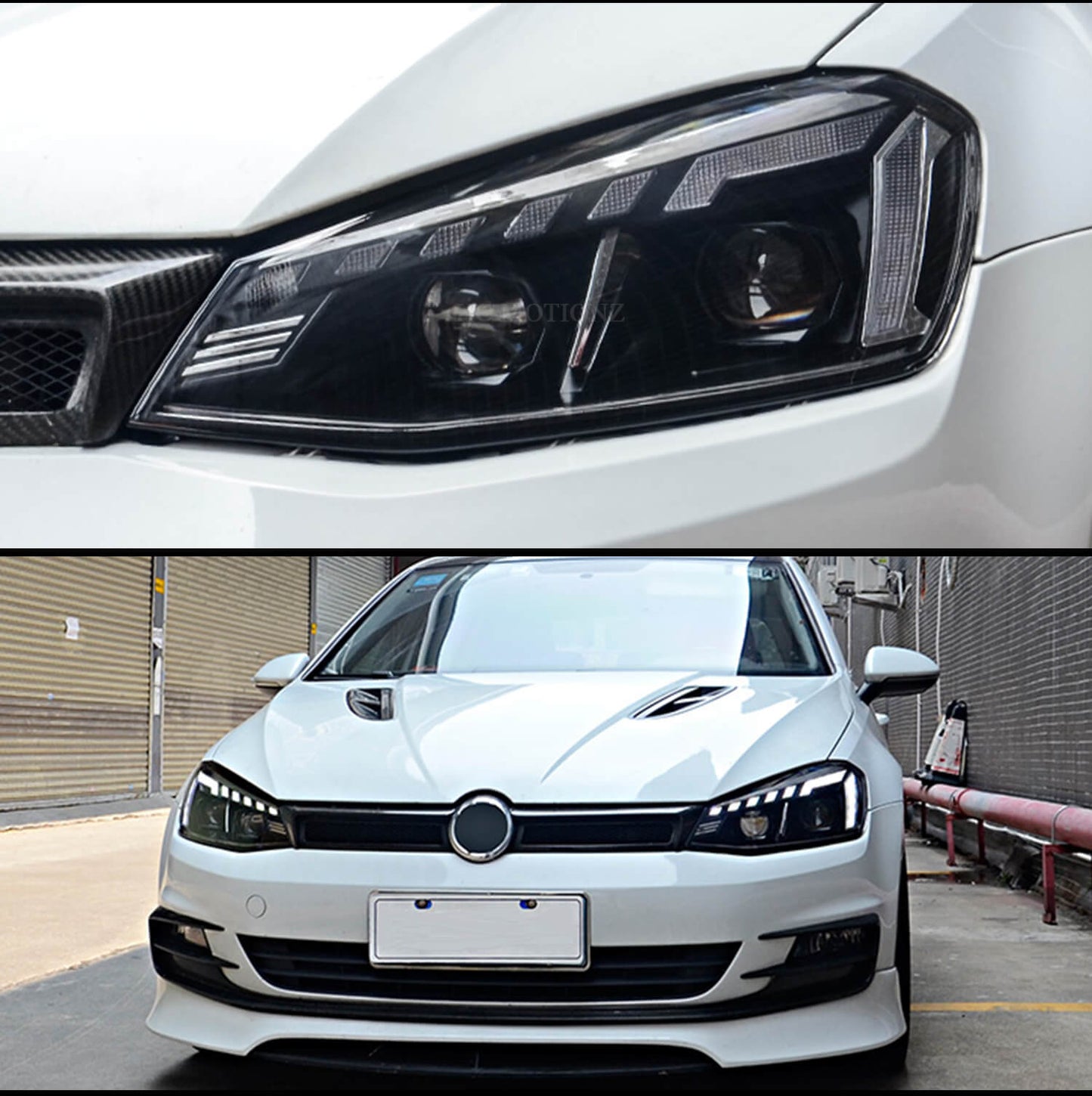 HCMOTION For 2013-2018 VW MK7 Golf 7 Projector Headlights
