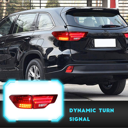HCMOTION Taillights Fit/For Toyota Highlander 2014-2019