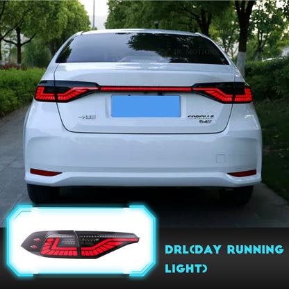 HCMOTION LED Tail Lights For Toyota Corolla 2020-2024 Middel East Version With Penetration lamp