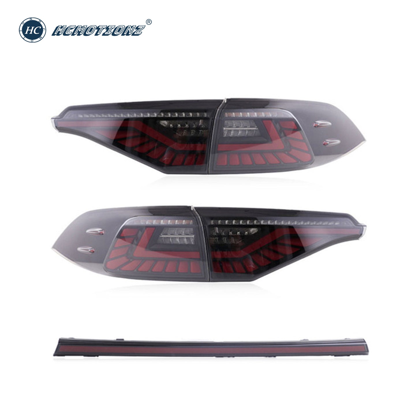 HCMOTION LED Tail Lights For Toyota Corolla 2020-2024 Middel East Version With Penetration lamp