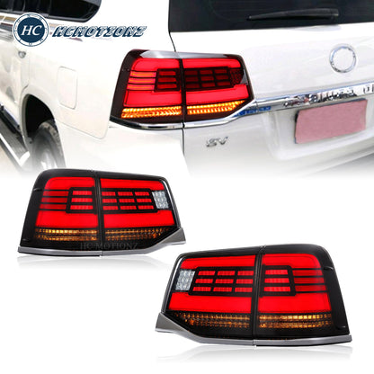 HCMOTION LED Tail lights For Toyota Land Cruiser 2016-2020
