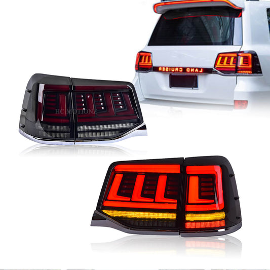 HCMOTION Tail Lamps For Toyota Land Cruiser 2016 2017 2018 2019 20020
