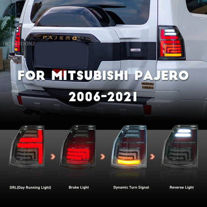 HCMOTION 2006-2021 LED Tail Lights For Mitsubishi Pajero