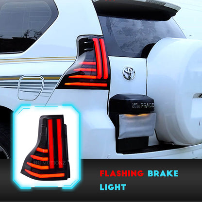 HCMOTION 2010-2021 LED Tail Lights For Toyota Land Cruiser Prado