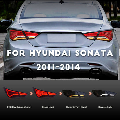HCMOTION For Hyundai Sonata 8th 2011-2014 Tail lights