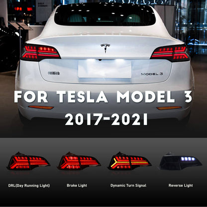 HCMOTION LED Tail Lights For Tesla Model 3 Model Y