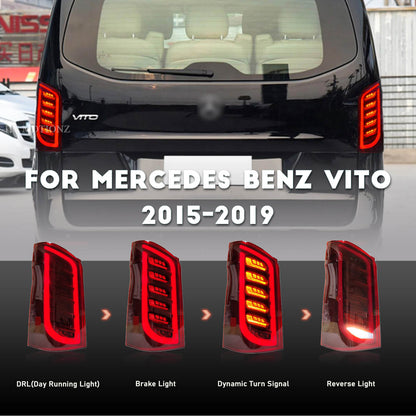 HCMOTION For Mercedes VITO 2015-2019 Tail Light