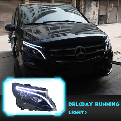 HCMOTION 2014-2020 Head lights For Mercedes-Benz Vito