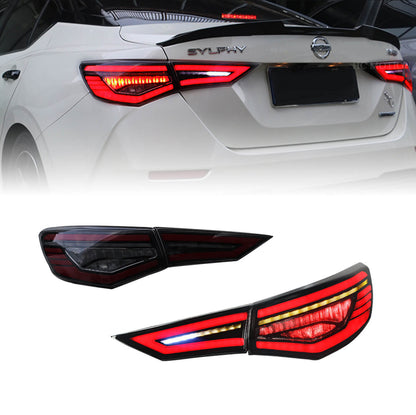 HCMOTION LED Tail Lights For Nissan Sylphy 2019-2022