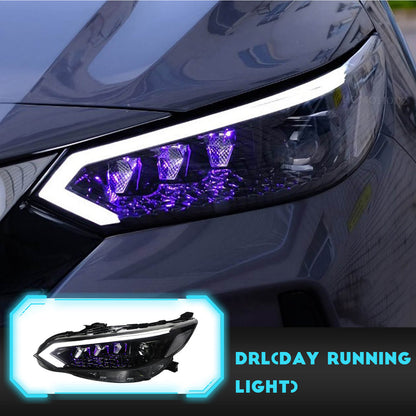 HCMOTION LED Diamond Headlights For Nissan Sylphy