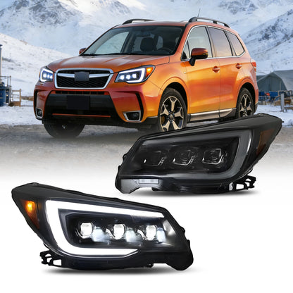 HCMOTION LED Headlights for Subaru Forester 2013-2018