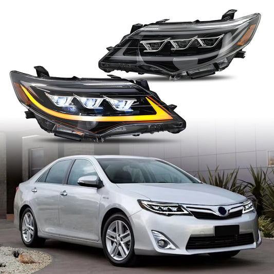 HCMOTION LED Head Lights for Toyota Camry 2012-2014