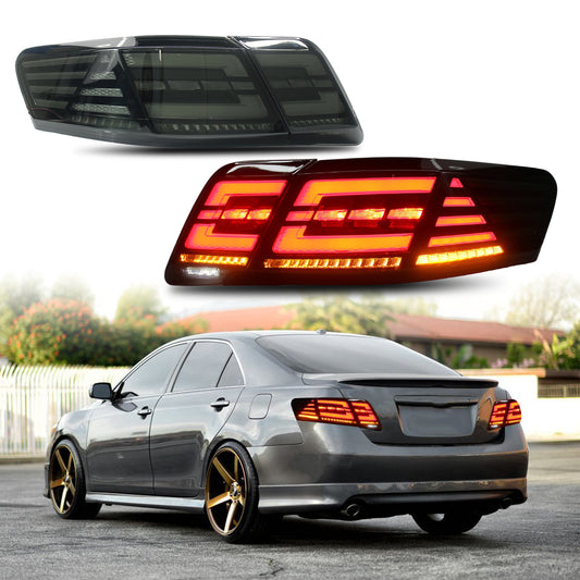 HCMOTION LED LED Tail Lights for Toyota Camry 2007-2011 USA Version Xv40 Aurion