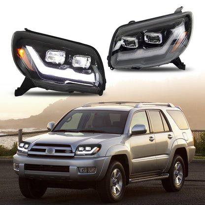 HCMOTIONZ LED Head Lights for Toyota 4Runner 2003-2009 4th Gen