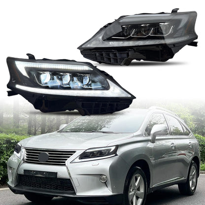 HCMOTIONZ Full LED Head Lights for Lexus RX RX350 RX450 RX270 2009-2015