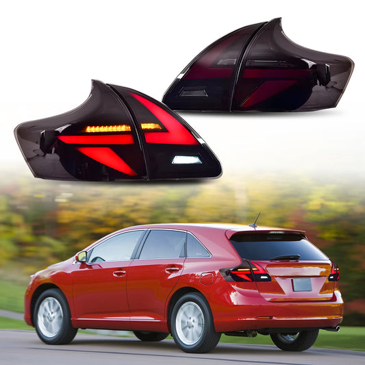 HCMOTIONZ LED Tail Lights for Toyota Venza 2009-2016