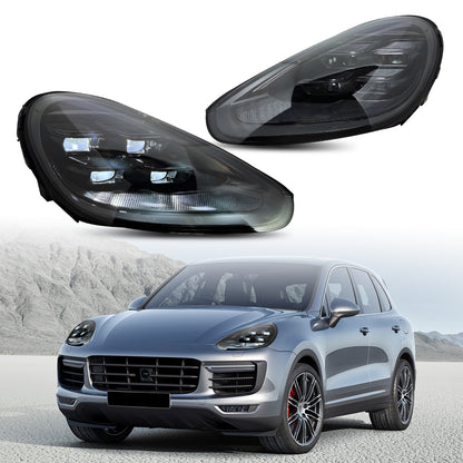 HCMOTIONZ LED Headlights for Porsche Cayenne 2011-2018 Upgraded 2024 Design