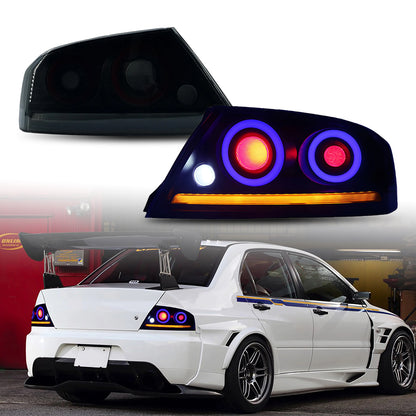 HCMOTION LED RGB Taillights for MITSUBISHI EVO 7/8/9 (CT9A) 2001-2007