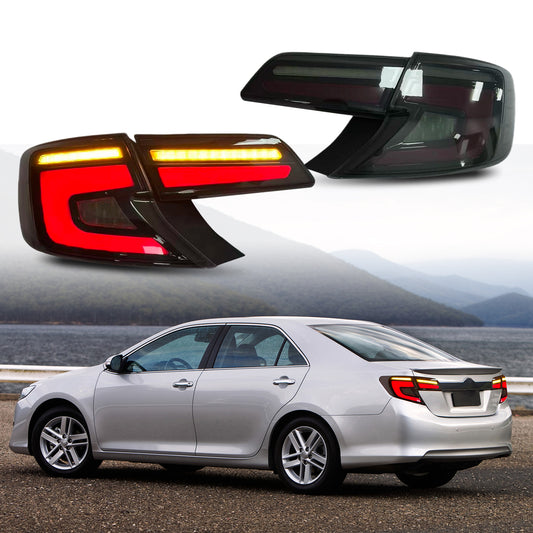 HCMOTION LED Tail Lights for 2012-2014 Toyota Camry Kits