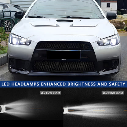 HCMOTION LED Headlights For Mitsubishi Lancer 2008-2017 New Design