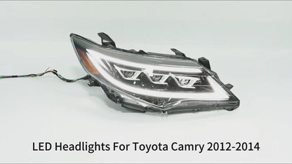 HCMOTION LED Head Lights for Toyota Camry 2012-2014