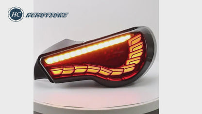 HCMOTION Rear Lamps For Toyota 86 2012-2021 Start UP Animation DRL BRZ FT86 GT86 Scion FR-S LED Tail Lights