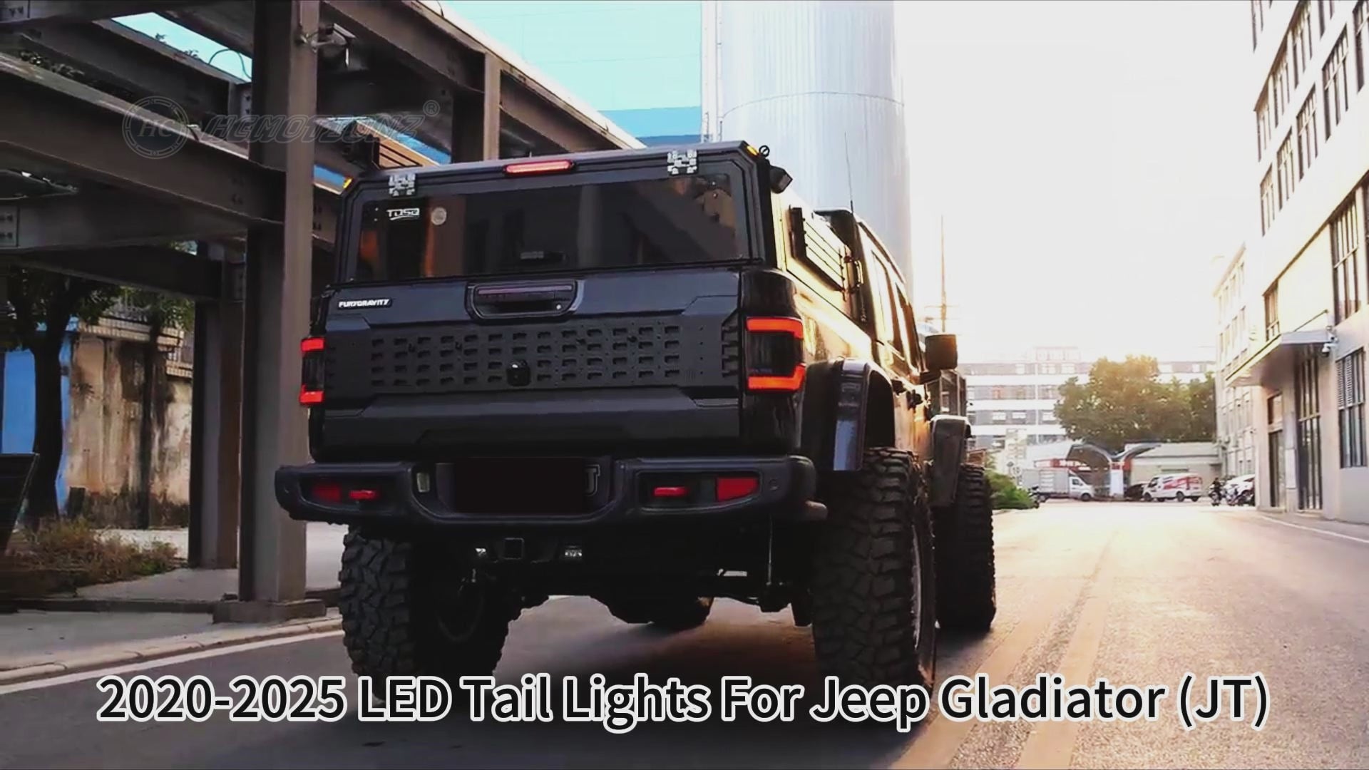 HCMOTION LED Tail Lights for Jeep Gladiator 2020-2025