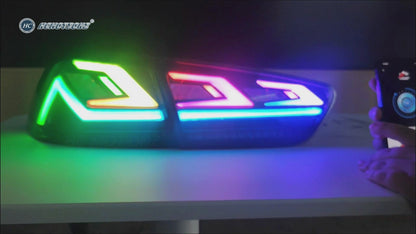 HCMOTION RGB LED Headlights and Taillights For Mitsubishi Lancer 2008-2017