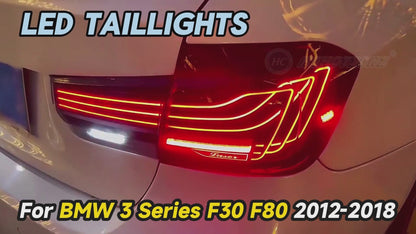 HCMOTION LED Taillights For BMW 3 Series F30 F80 2012-2018 CLS design