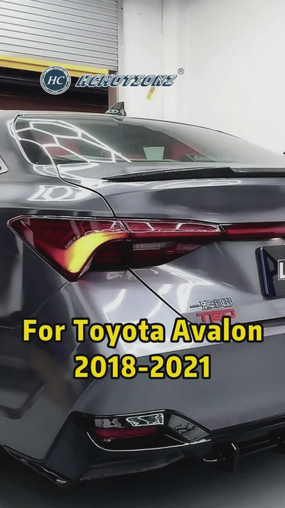 HCMOTION LED Taillights For Toyota Avalon 2018-2021 DRL Start UP Animation