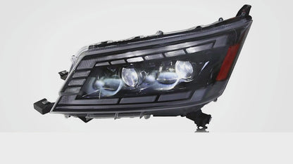 HCMOTION Full LED Headlights for Toyota Hiace 2019-2023 Start UP Animation