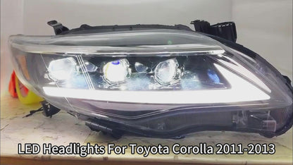 HCMOTIONZ LED Headlights for Toyota Corolla 2011-2013