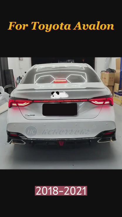 HCMOTION LED Taillights For Toyota Avalon 2018-2021 DRL Start UP Animation