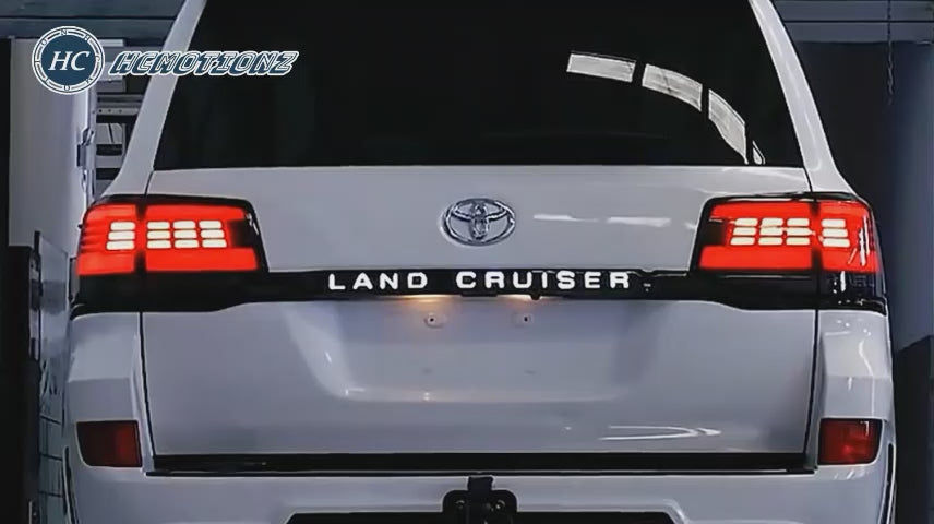 HCMOTION LED Tail lights For Toyota Land Cruiser 2016-2020